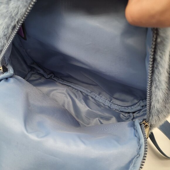 BIOWORLD X STITCH Disney Fuzzy Blue Backpack - Picture 6 of 12